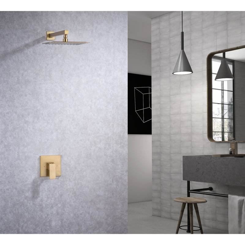 Salle de bain moderne en acier inoxydable à pression équilibrée