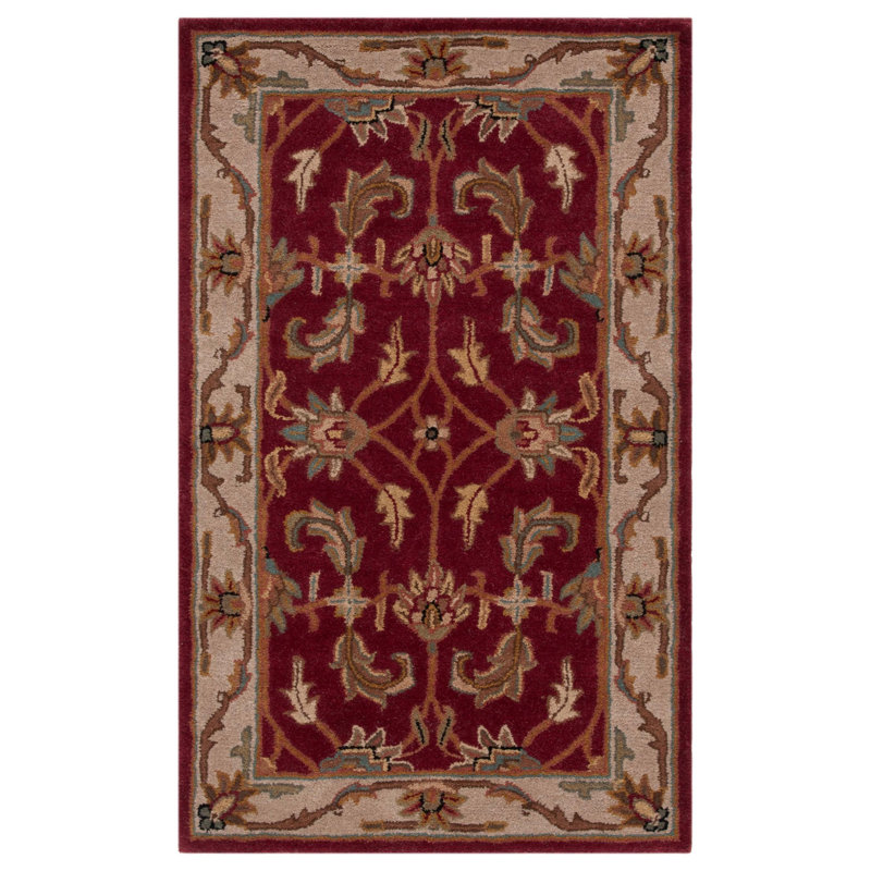 Cranmore Hand Tufted Wool Oriental Rug, Rectangle 3' x 5'