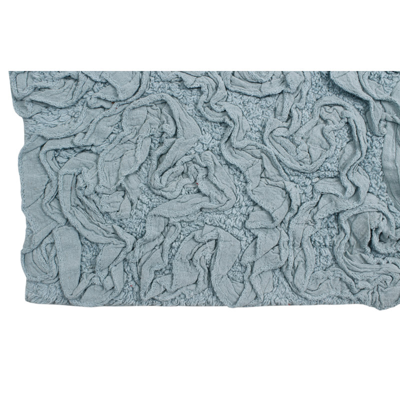 Freida Bath Rug Set, Blue