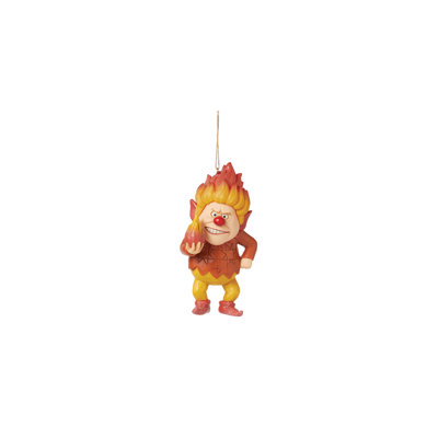 Ornement en forme de feu «The Year Sans A Santa Claus» par Jim Shore