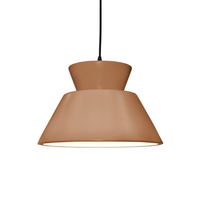 Gaylia 1 - Light Single Geometric LED Pendant -  George Oliver, 61218EEEB5F1425EBC61E4DAB3614BC8