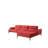 Velvet L-Shaped Sectional Right Hand Facing