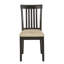 Chaise d'appoint rembourrée H 18,86 po Perou
