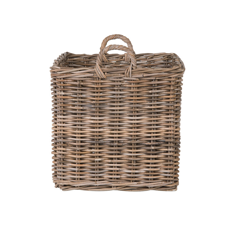 Beachcrest Home™ Ayriauna Wicker Basket, Large - 22" H x 20" W x 20" D