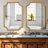 Laritha Bathroom/Vanity Mirror with Wood Frame-296611955-316077280