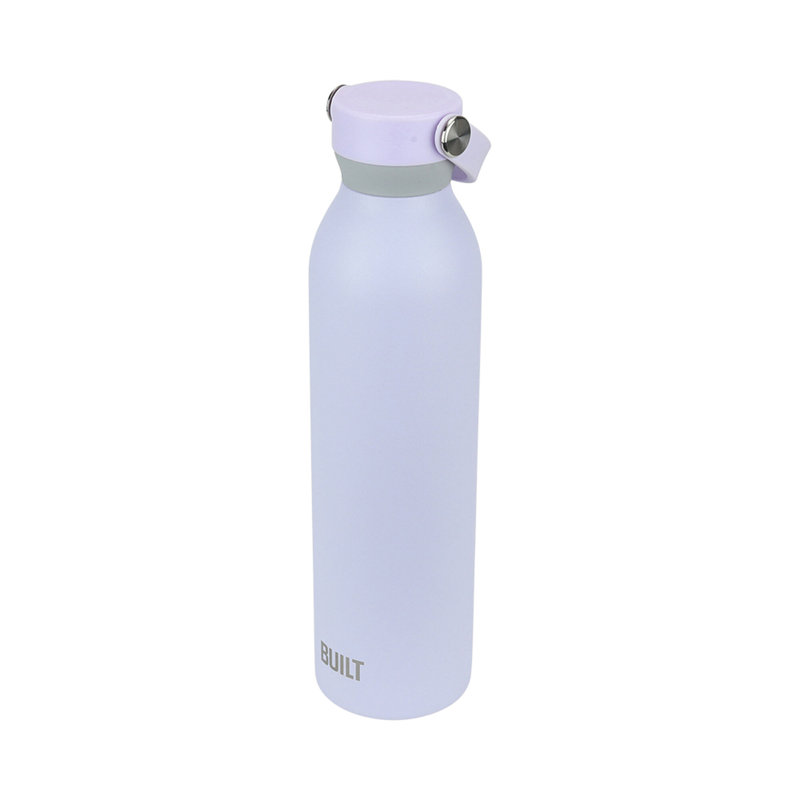 Built NY Cascade 24 oz. Double Wall Vacuum Insulated Stainless Steel Bottle, Lavender