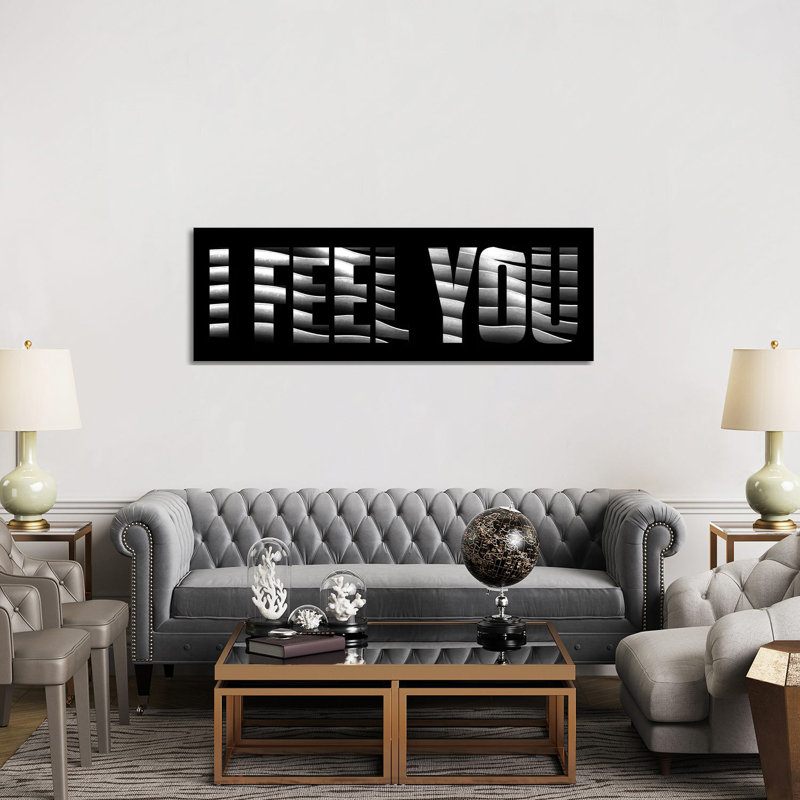 I Feel You - Wrapped Canvas Panoramic Print, 152.4 cm H x 50.8 cm W x 1.91 cm D