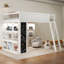 Solid Wood Loft Bed-1343713734-1343713735