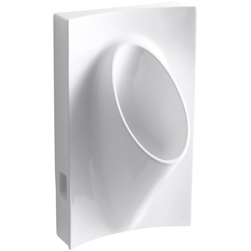 Steward Waterless 19-1/8" Wide x 31-7/8" High x 15-7/8" Deep Wall-Mount Urinal, Blanc
