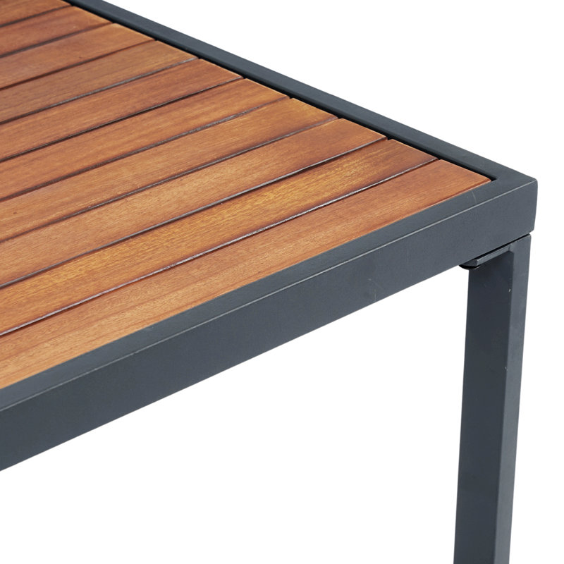 Ensemble de conversation modulaire à 5 places en osier pour patio avec ensemble de conversation et coussins gris foncé