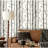 Peel & Stick Vinyl Floral Wall Mural-57406847