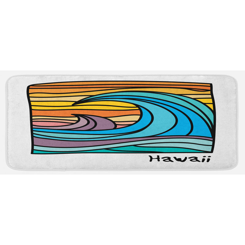 Tapis de cuisine Hawaii