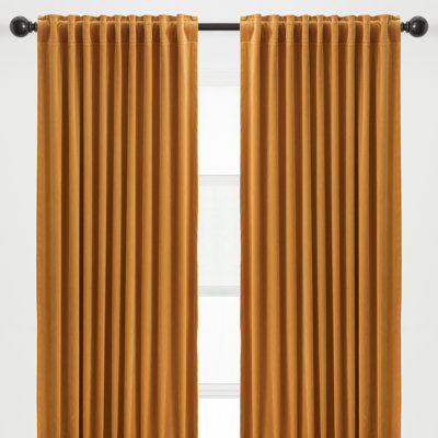 Rideaux obscurcissants en velours Mondragon