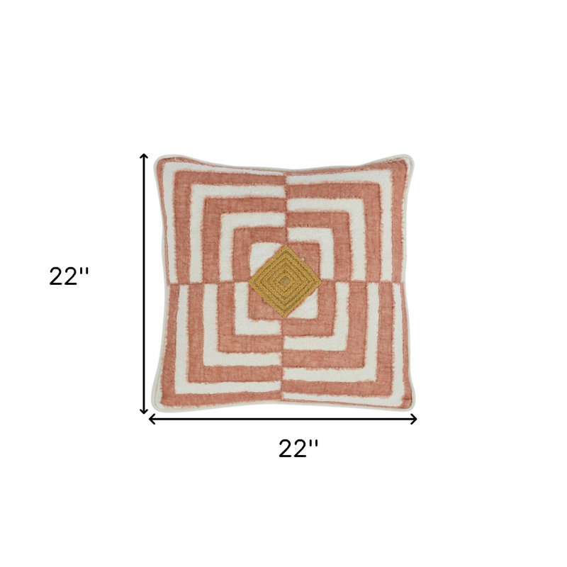 Airlie Geometric Throw Pillow Cover