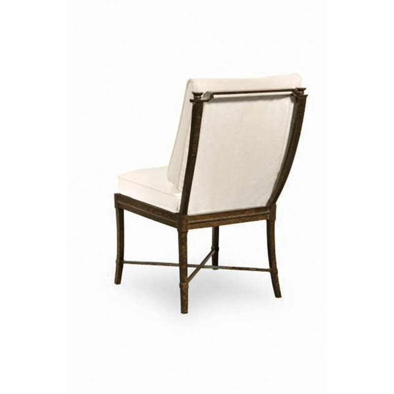 Andalusia Outdoor Dining Side Chair, Snow 71630L10