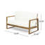 Causeuse et table basse Belge-704254799