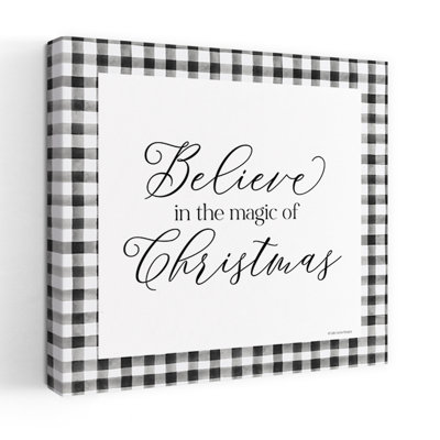 «Believe In The Magic Of Christmas», art contemporain abstrait