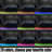 5ft Motion Activated RGB Strip Light with Remote Control
