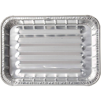 Disposable Large Broiler Aluminum Pan Grill Liners