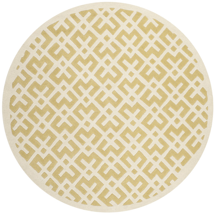 Teresita Hand Tufted Wool Geometric Rug