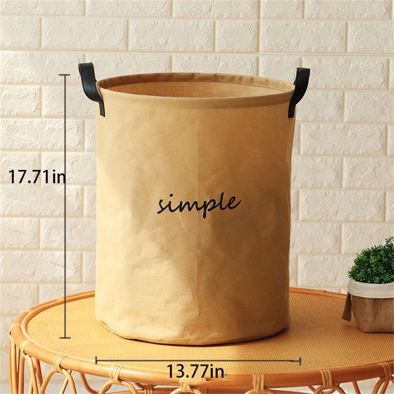Fabric Laundry Hamper with Handles