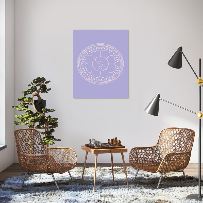 " Nordic Pattern ", 36" H x 30" W x 0.8" D