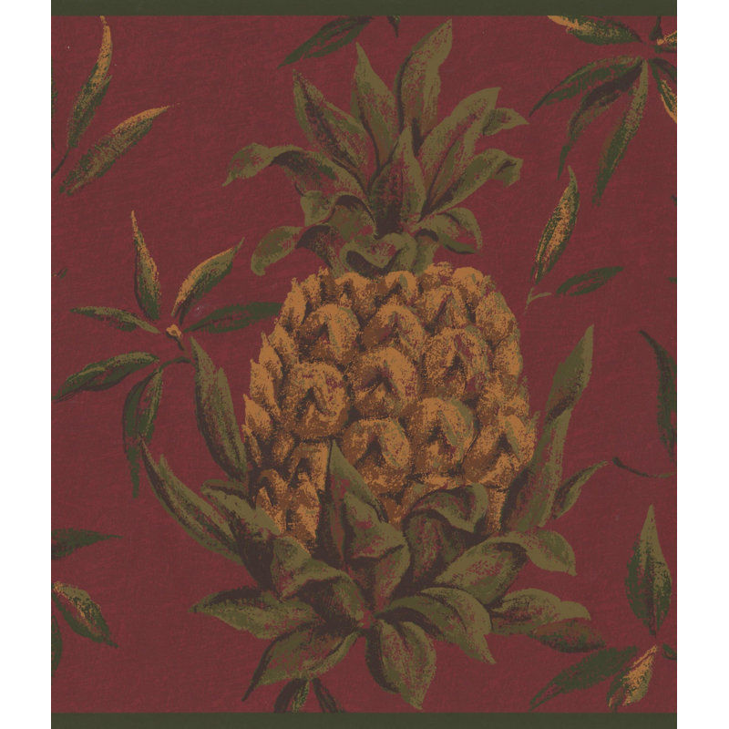 Bordure de faux cerisier ananas, Rouge