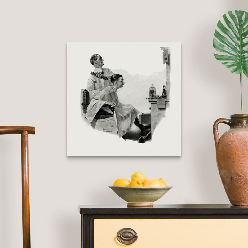 Art mural sur toile Norman Rockwell, Toile tendue, H 20 po x l 20 po x P 1,25 po