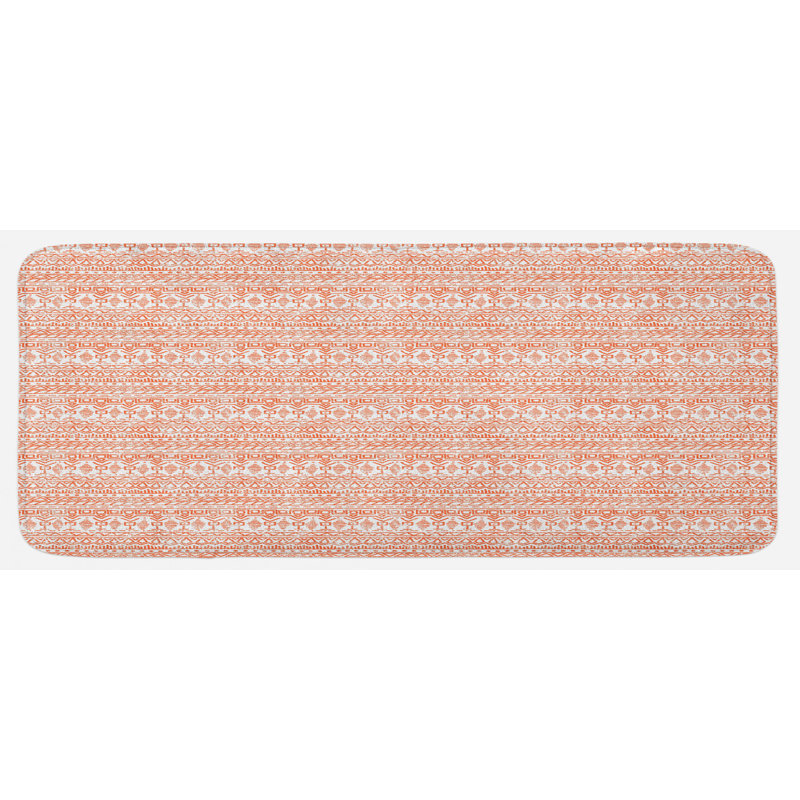Rustic Synthetic Kitchen Mat
