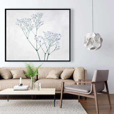 Baby's-Breath Flowers Print On Canvas