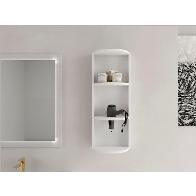 Support de rangement mural 12 po pour salle de bain