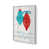 Cadre en chrome poli