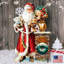 Figurine en bois père noël silent night