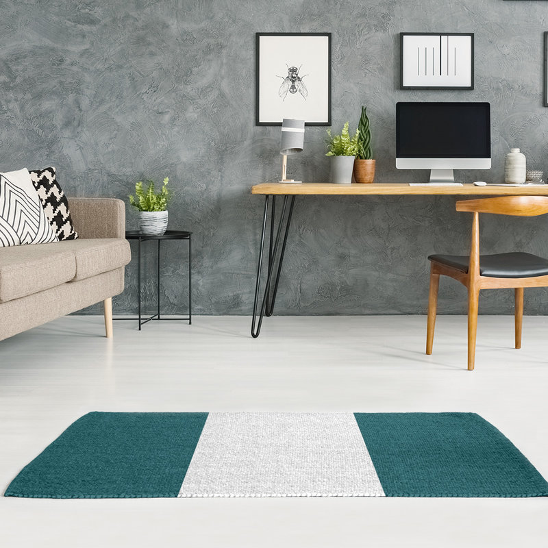 Chenille Indoor Rug, Rectangle 5' x 7'