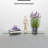 Ayimna Glass Floating Shelf with Adjustable Shelves-1517805320