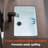 White 24 in. Porcelain Rectangular Undermount Bathroom Sink With Overflow For Modern Bathroom