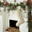 Tacked Snowflake Stocking