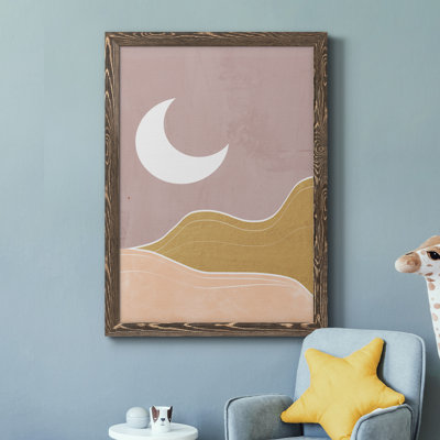 Sedona Moon - Peinture sur toile encadrée