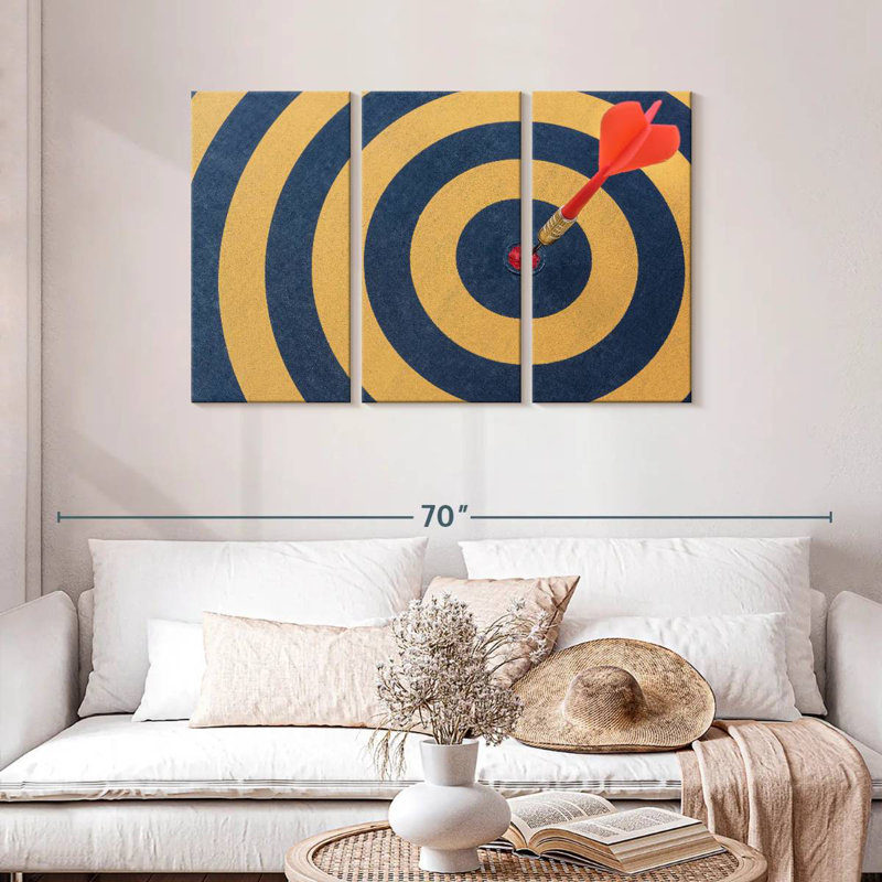 Fléchettes Senne Bullseye, H 28 po x l 45 po