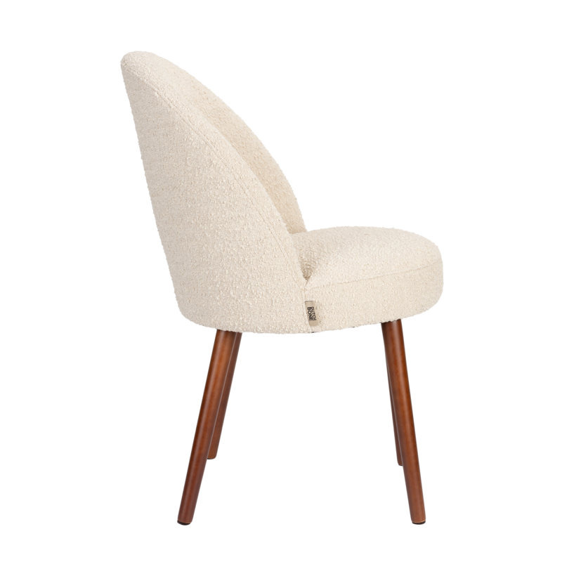 Barbara Upholstered Dining Chair, Beige