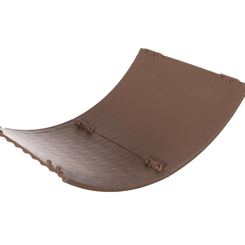 Large Brown Plastic Basket Weave Tree Skirt