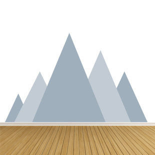 Adhésif décoratif montagne