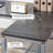 Two Person Computer Desk With 2 Storage Shelves, Double Desk Workstation With Book Shelf, Long Desk Table For Home Office