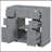 36 Inch Bathroom Vanity Base Only-633637603