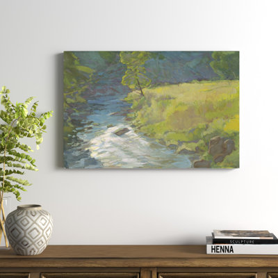 «Inner Stream», peinture sur toile