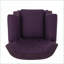 Fauteuils inclinables, fauteuil inclinable avec accoudoirs roulés Accents de cuivre | Prune | Tissu-1531755806