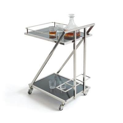Abian Metal Bar Cart