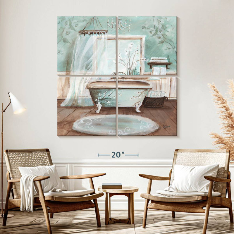 Kerrick Aqua Blossom Bath II