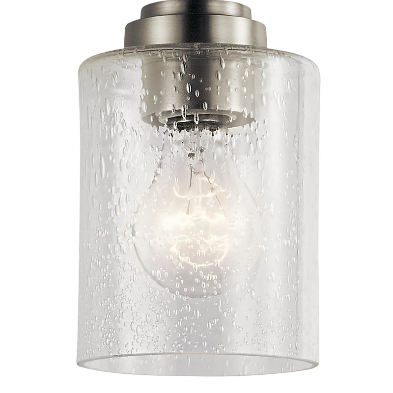 Winslow 1-Light Brushed Nickel Pendant, Brushed Nickel