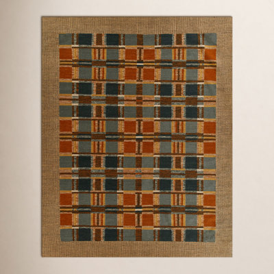Adobe Flatweave Geometric Jute Rug